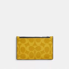 Zip Card Case in Signature Canvas