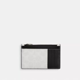 Zip Card Case in Signature Canvas