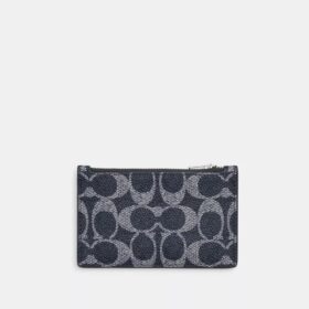 Zip Card Case in Signature Canvas