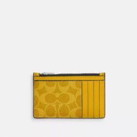 Zip Card Case in Signature Canvas