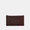 Zip Card Case in Signature Canvas