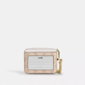 Zip Card Case in Signature Canvas