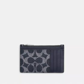 Zip Card Case in Signature Canvas