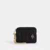Zip Card Case in Signature Leather