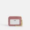 Zip Card Case in Signature Leather
