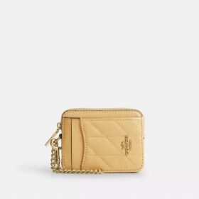 Zip Card Case with Quilting